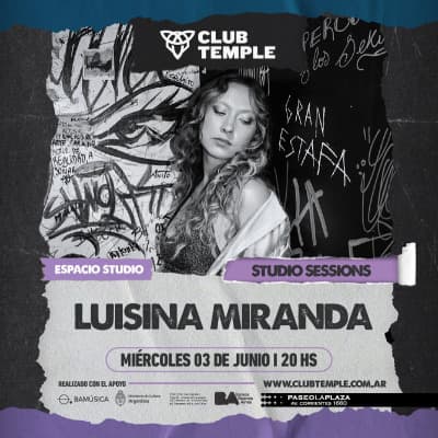 LUISINA MIRANDA - ACOUSTIC SERIES!