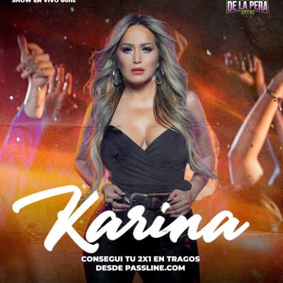 Karina La Princesita - en After de la Pera  - FOREST DAN TOM & ED MUSIC