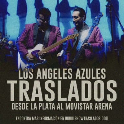 TRASLADO LOS ANGELES AZULES @ MOVISTAR ARENA DESDE LA PLATA