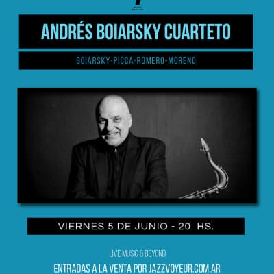 Andrés Boiarsky Cuarteto - Standards- Jazz Voyeur Club