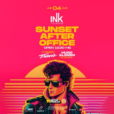SUNSET AFTER OFFICE by INk