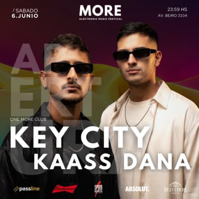 Apertura MORE 06/6 | Electronic Music Festival