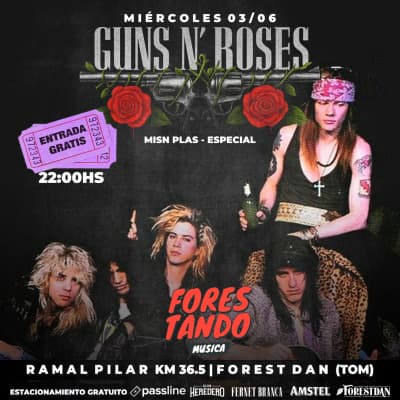 ESPECIAL GUNS N ROSES por Misn Plas - FORESTANDO MUSICA