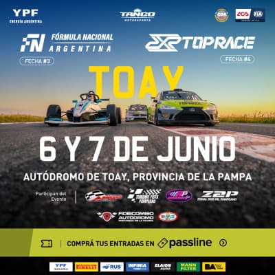 Top Race #4 y Formula Nacional #3 en Toay, La Pampa