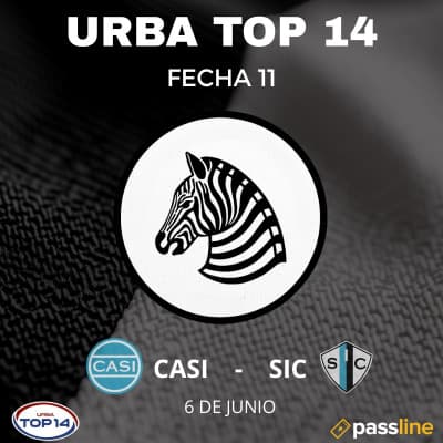 URBA TOP 14 - Fecha 11 - CASI vs SIC