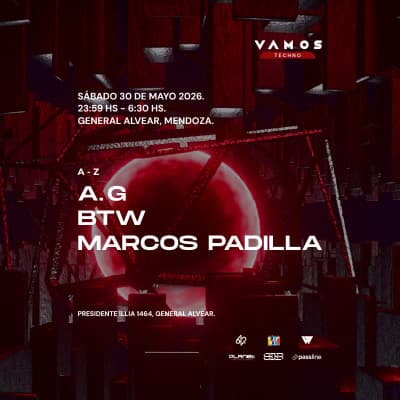 VAMOS CLUB | 30 MAYO | TECHNO Vol II