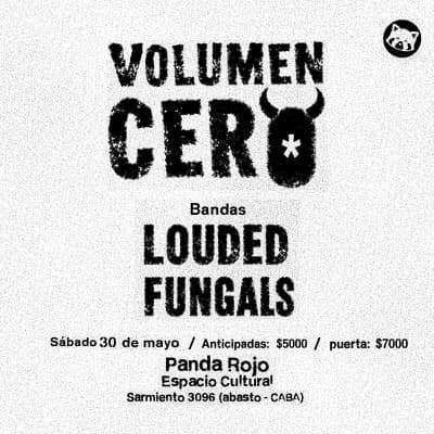 Volumen Cero en Panda Rojo Espacio Cultural