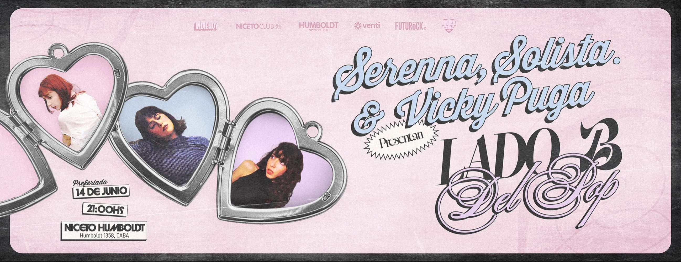 LADO B DEL POP en Humboldt | Niceto Club