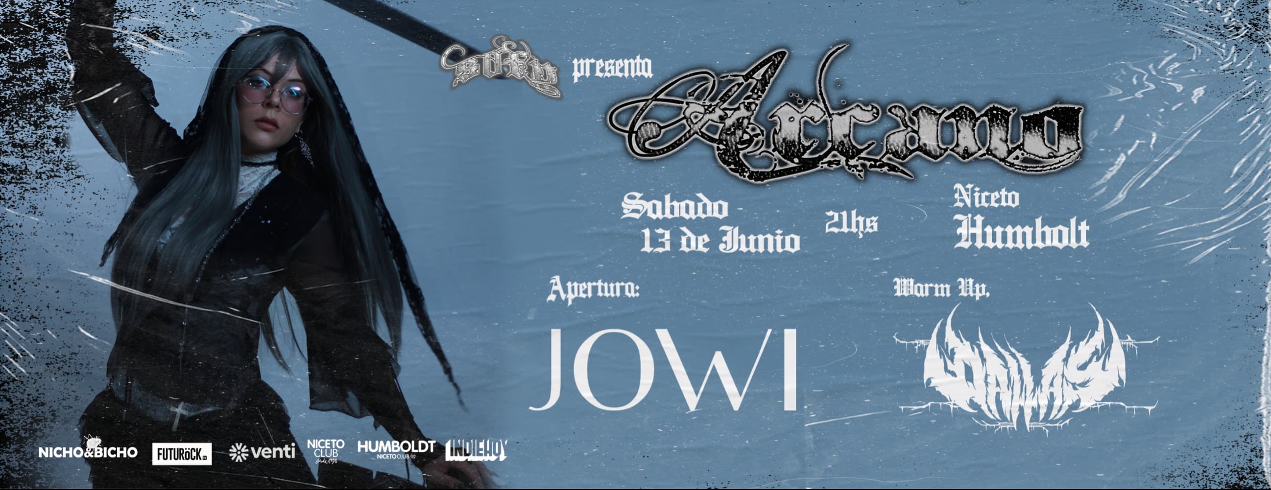 S0fy presenta ARCANO en Humboldt | Niceto Club