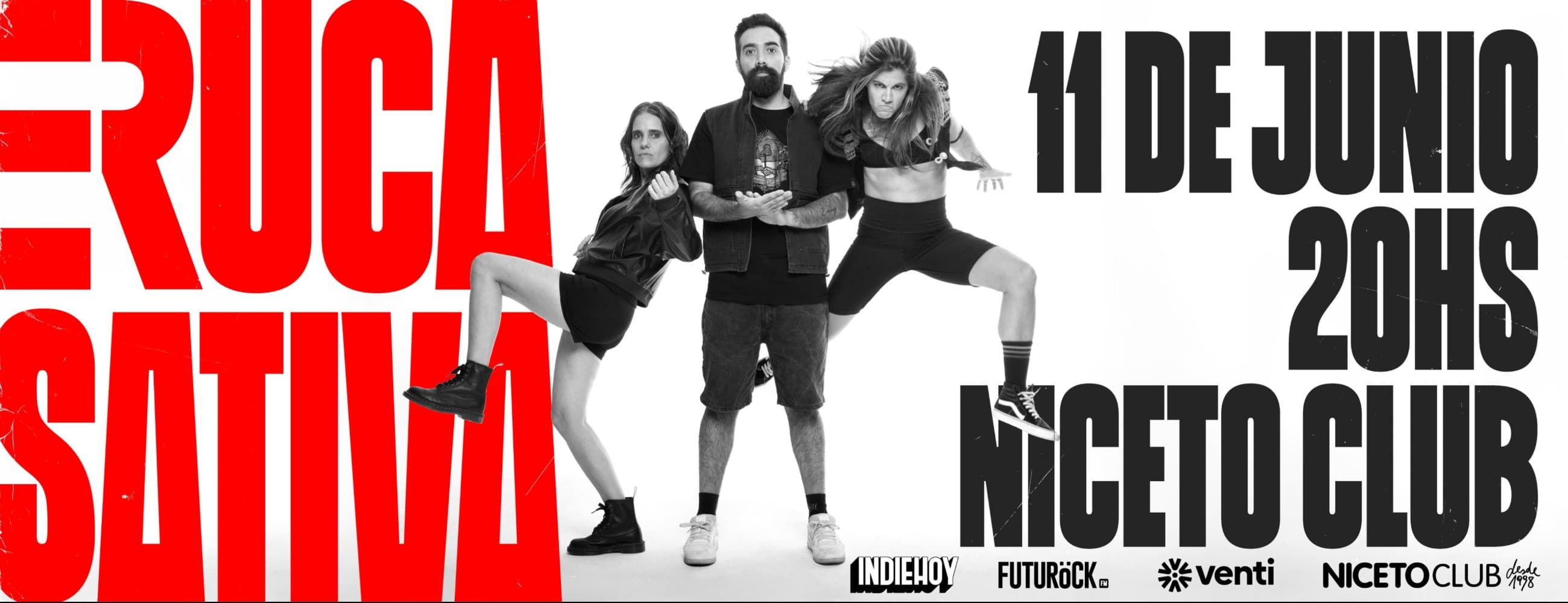 Eruca Sativa en Niceto Club 