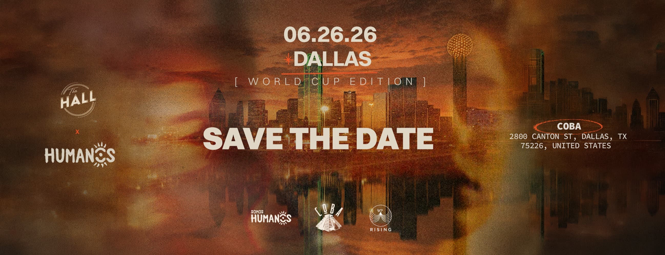 Humanos X The Hall, DALLAS, USA.
