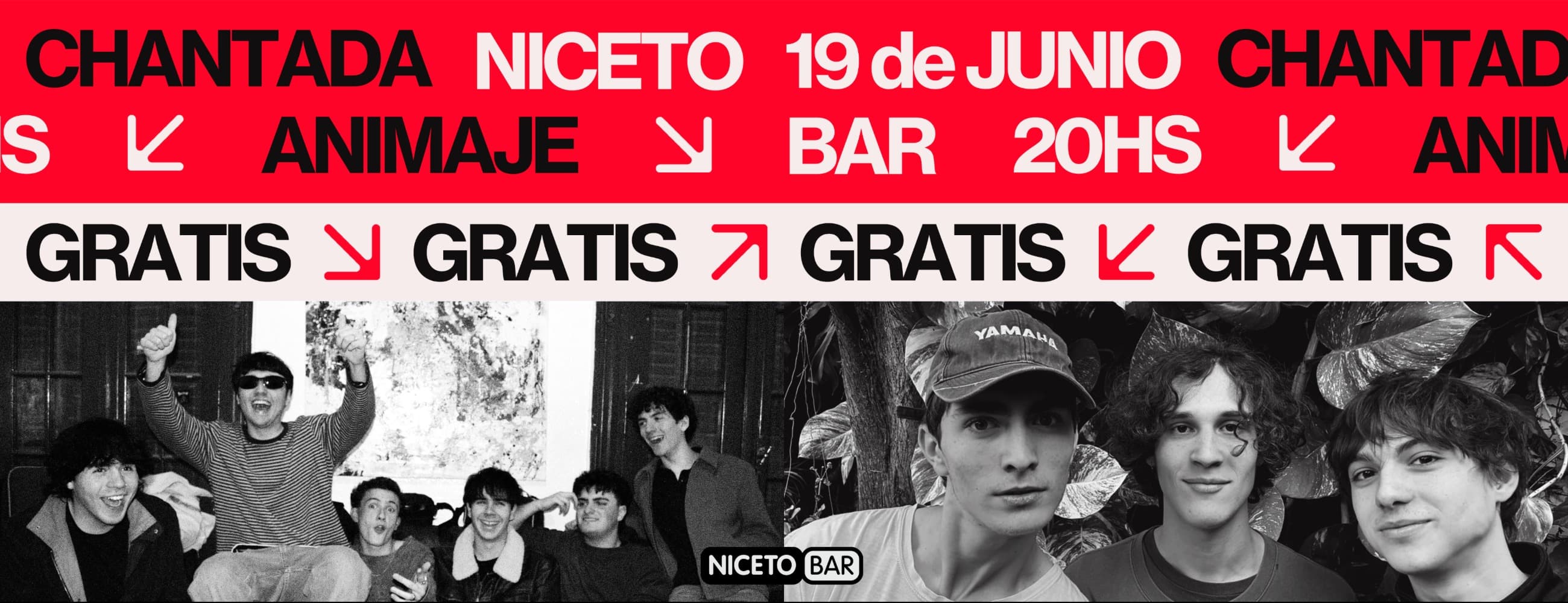 ANIMAJE x CHANTADA en Niceto Bar