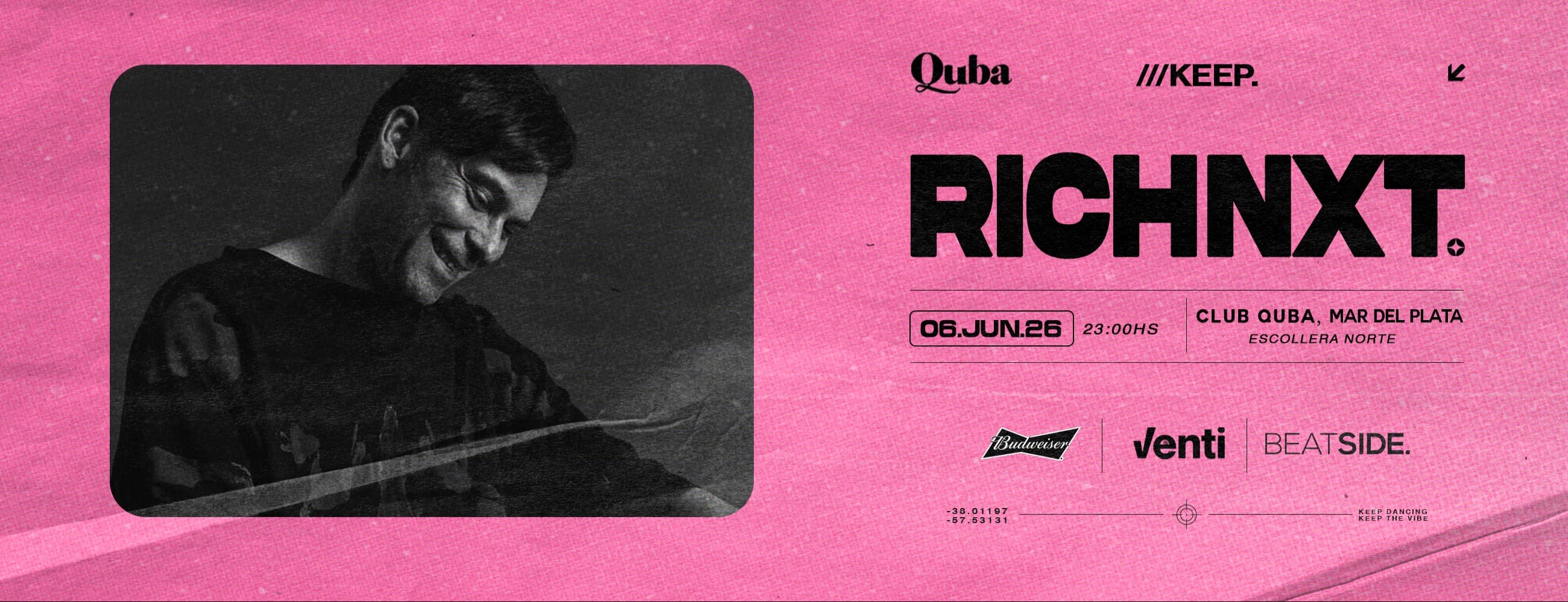 SÁBADO 06.06 CLUB QUBA X KEEP | RICHNXT