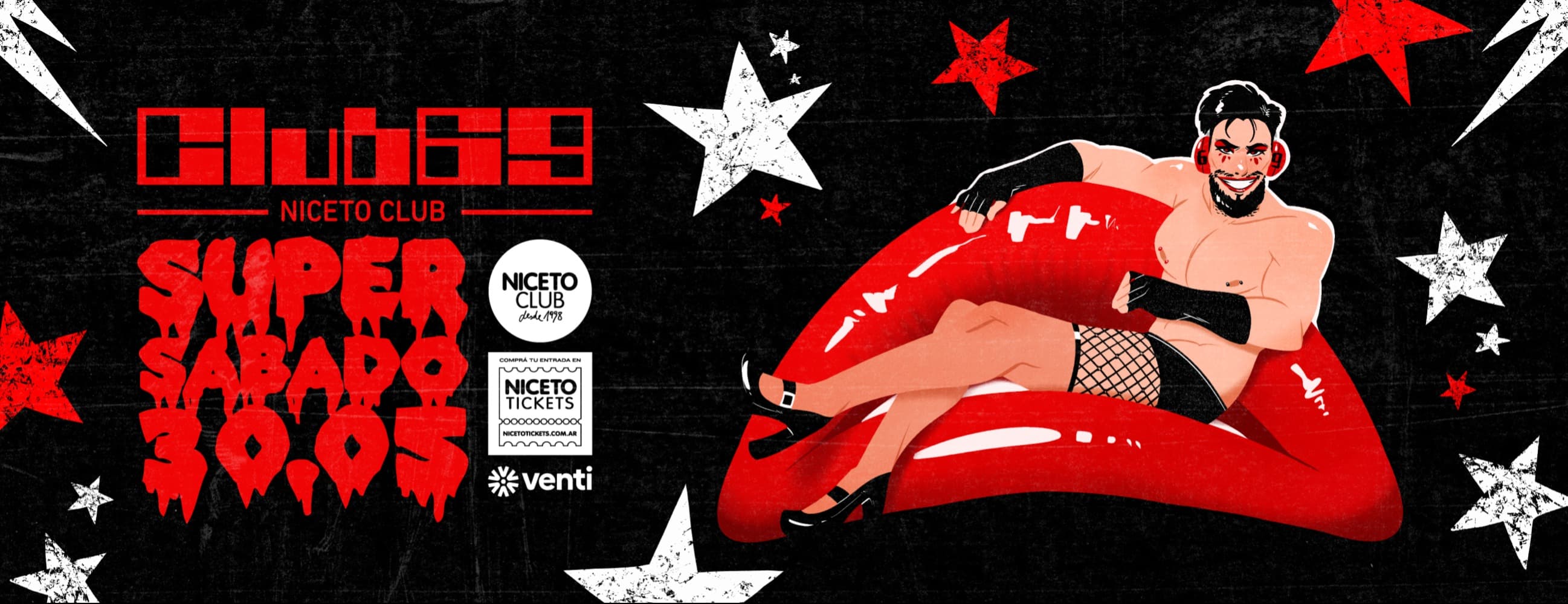 Club 69 | 30 MAY en Niceto Club