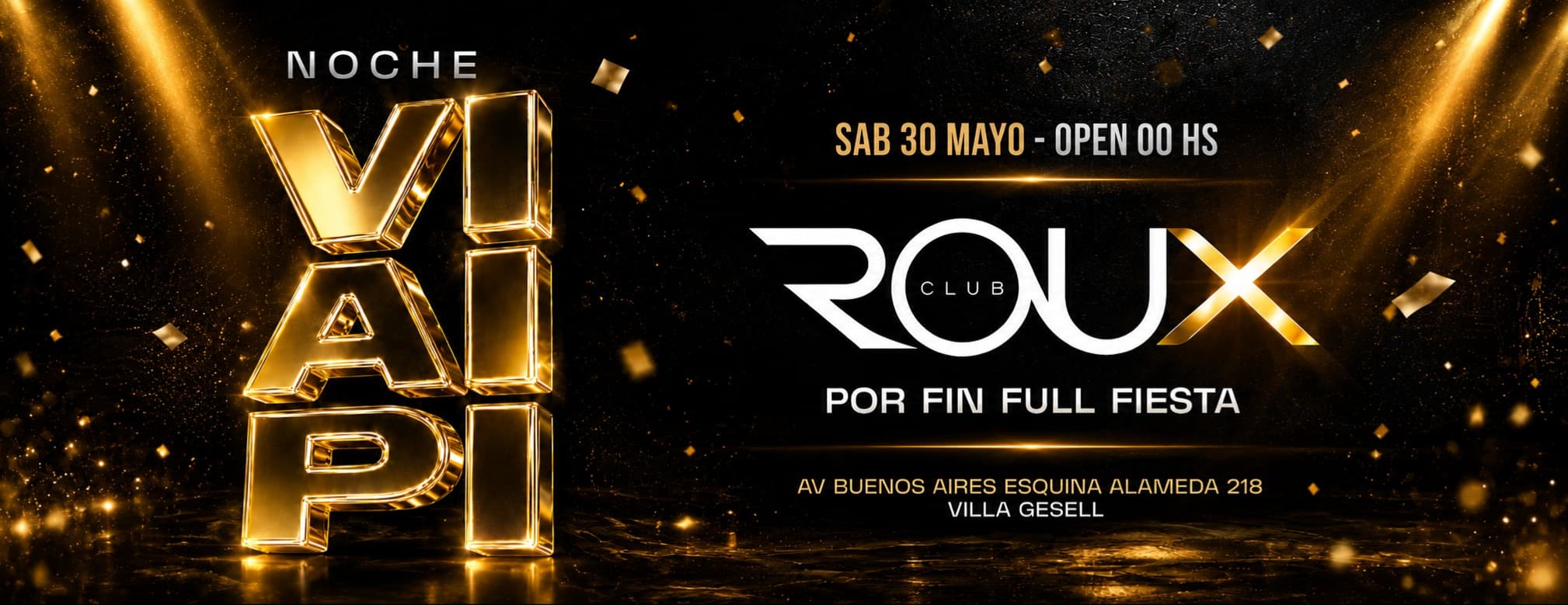 SABADO 30 MAYO - ROUX - VI AI PI