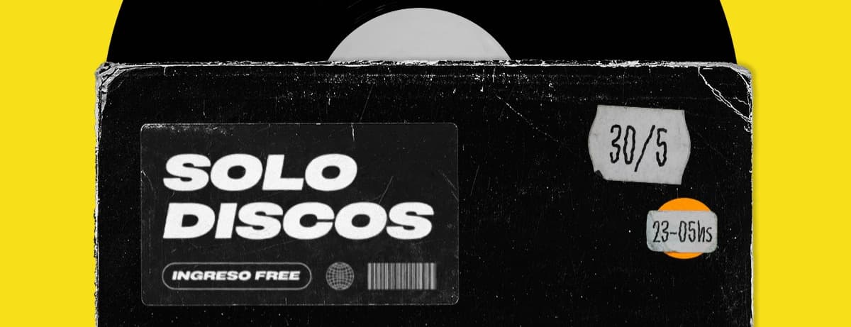 SOLO DISCOS 30 MAY en Niceto Bar