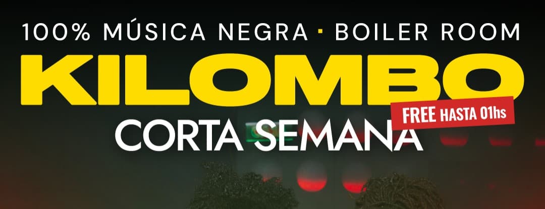 Kilombo Jueves 4 JUN en Niceto Bar