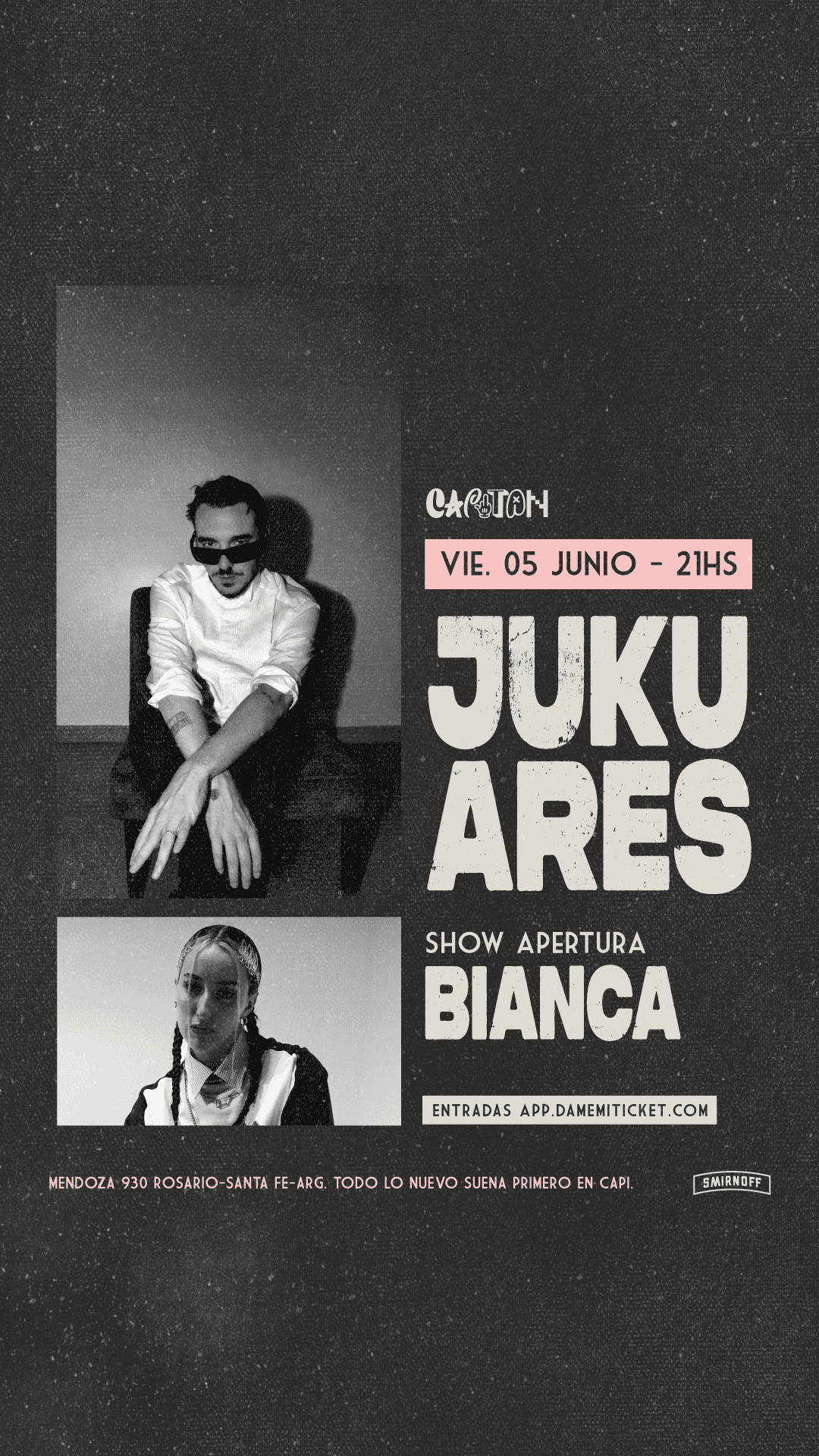 JUKU ARES + Apertura BIANCA