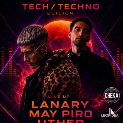 AURA SUNSET – Tech / Techno Edition | 31 de Mayo en Cheka Outdoor Garden