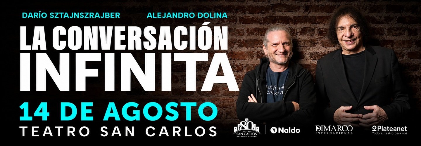 LA CONVERSACION INFINITA - ALEJANDRO DOLINA Y DARIO SZTAJNSZRAJBER