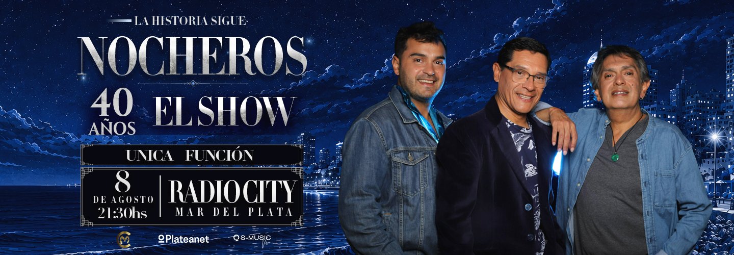 LOS NOCHEROS 40 AÑOS EL SHOW - 40 AÑOS EN UNA SOLA NOCHE