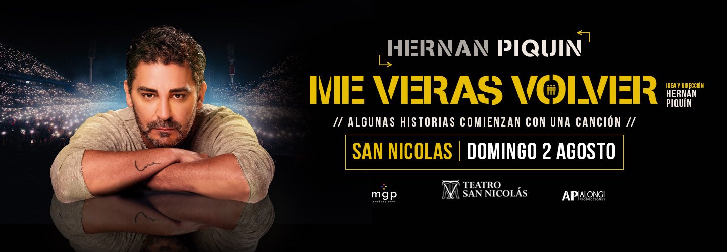 ME VERAS VOLVER - HERNAN PIQUIN.