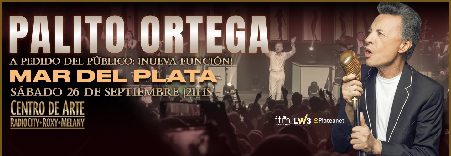 PALITO ORTEGA EN MAR DEL PLATA