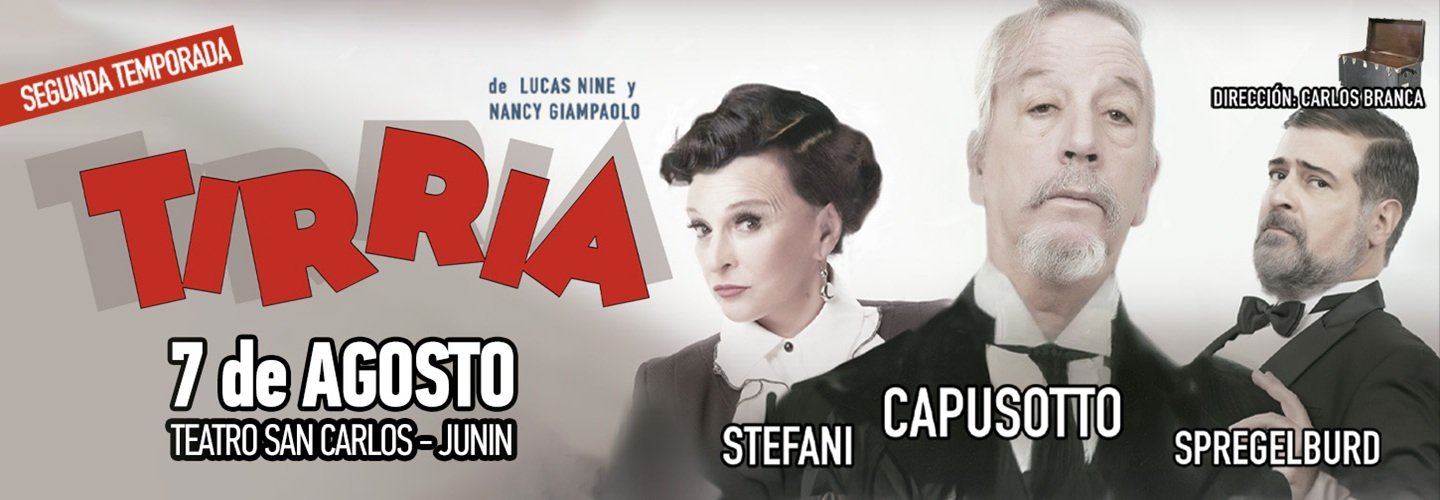 TIRRIA - DIEGO CAPUSOTTO EN JUNIN